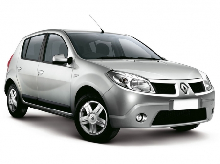 3D-автоковрик ворсовый для Renault Sandero I, 2010-2014