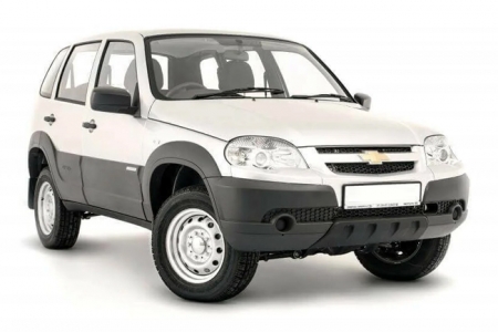 3D-автоковрик ворсовый для Chevrolet Niva 02 2002-2009