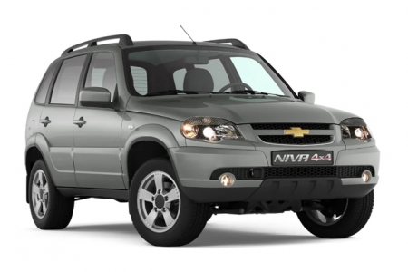 3D-автоковрик ворсовый для Chevrolet Niva 10 рестайл 2010-2019